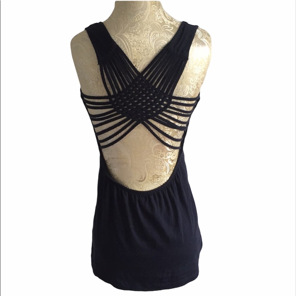 Free People Cross Back tank in XS